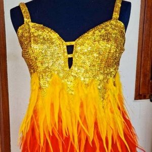 Dance Dress, Carnival Dress, Halloween Costume